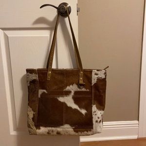 Myra Cowhide Purse